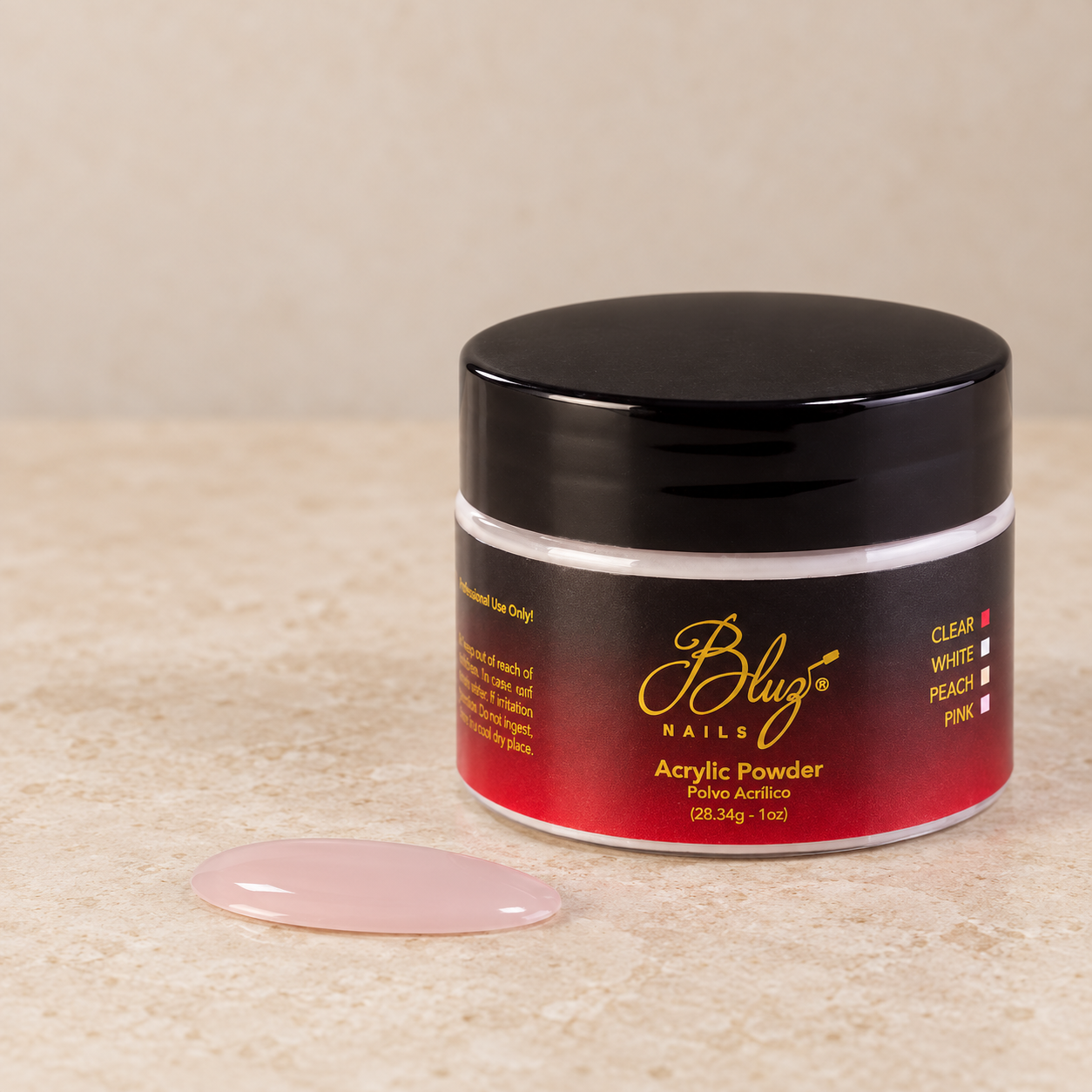 ACRY MILKY SHELL 1OZ BLUZ