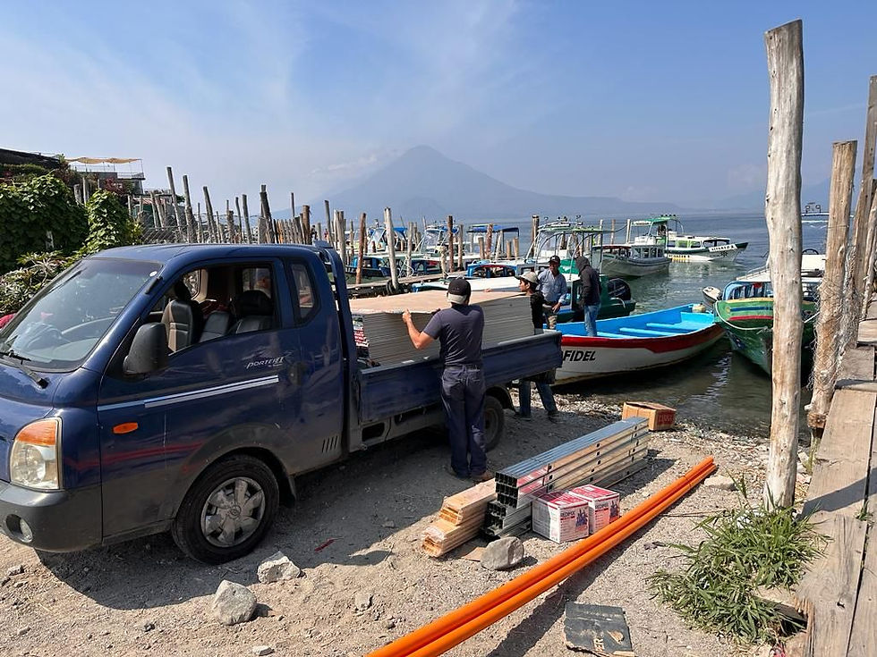 Construccion de cabaña en guatemala