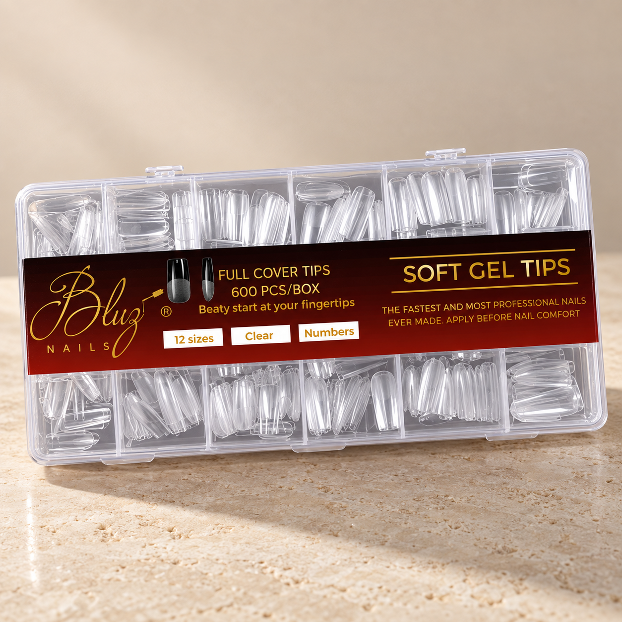 CAJA 600 TIPS SOFT GEL AP SH