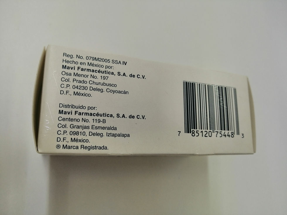 Miniatura: Naproxeno - carisoprodol 250 mg - 200 mg