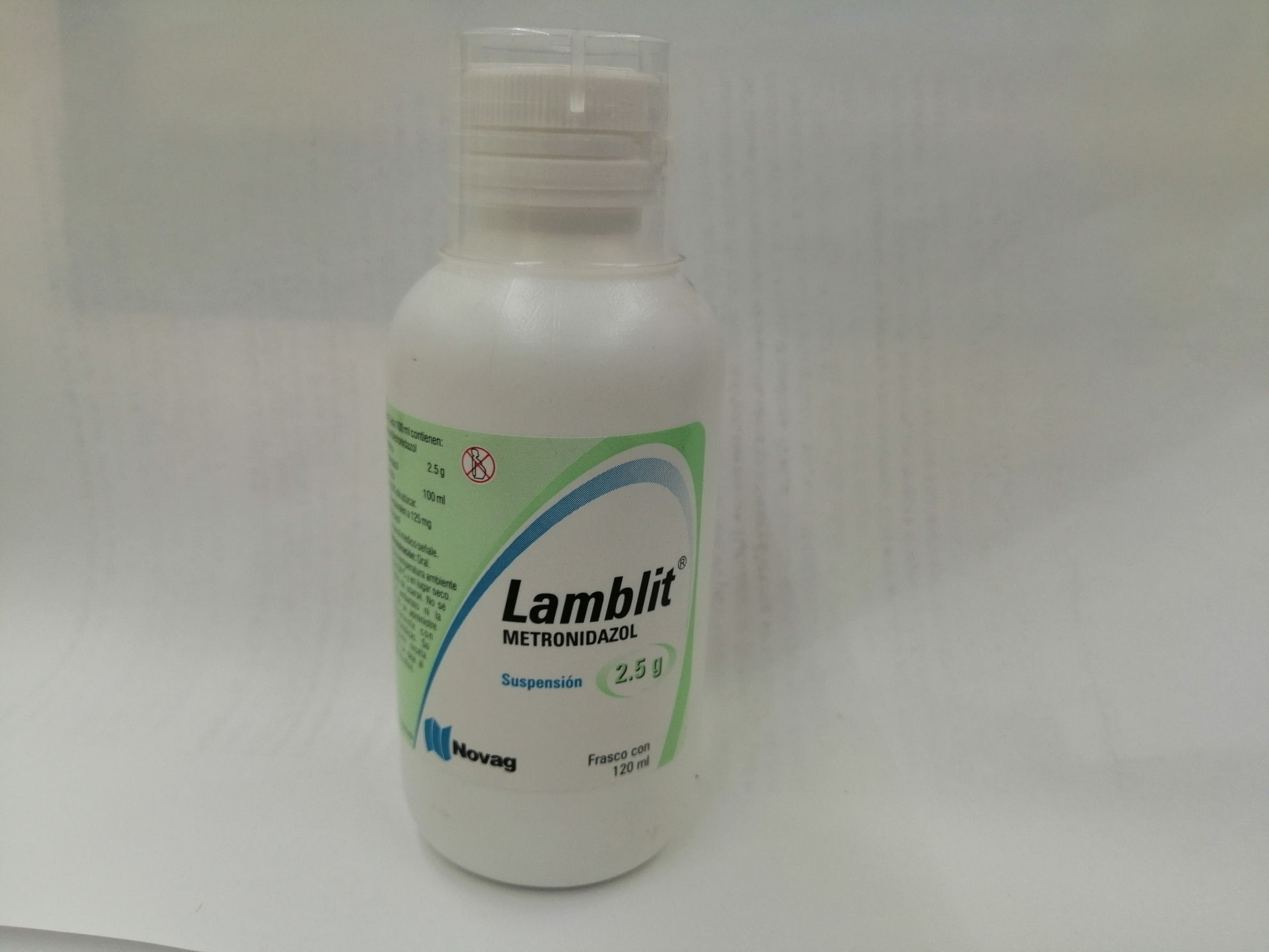 Metronidazol 2.5 gramos