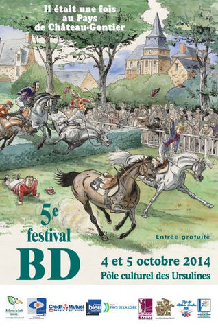 Festival bd du pays de Château-Gontier les 4 et 5 octobre