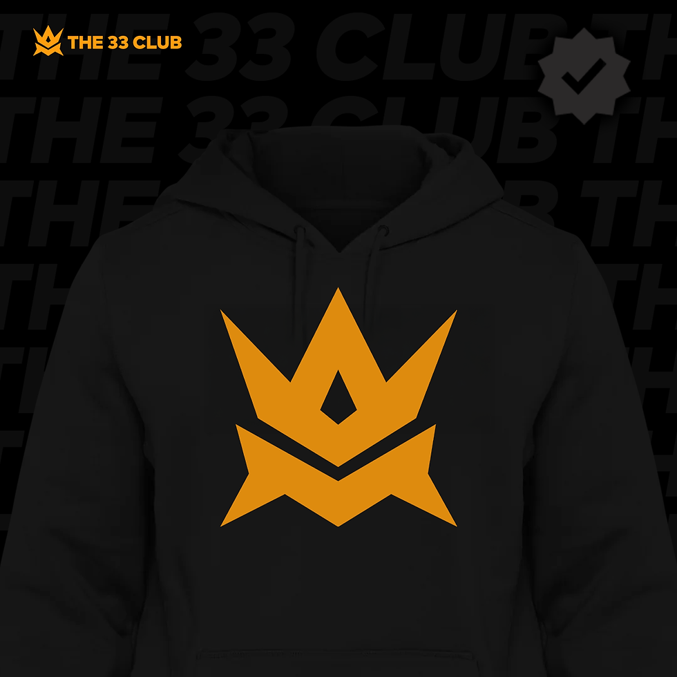 33-CLUB-BLACK-HOODIE-BIG-MUSTARD-COLOR