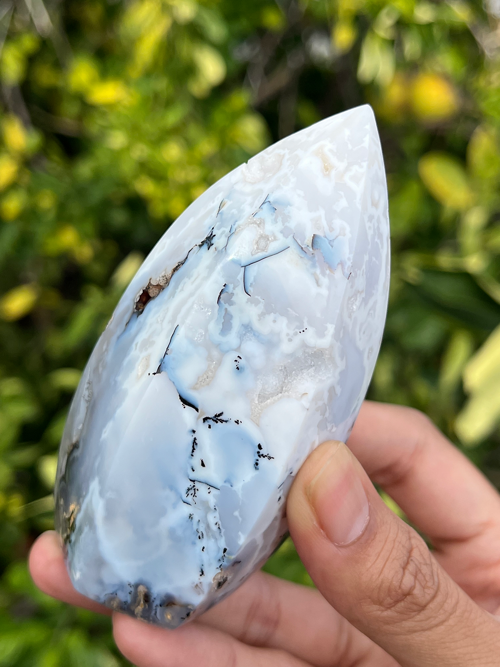 Thumbnail: Dendritic Agate Flame
