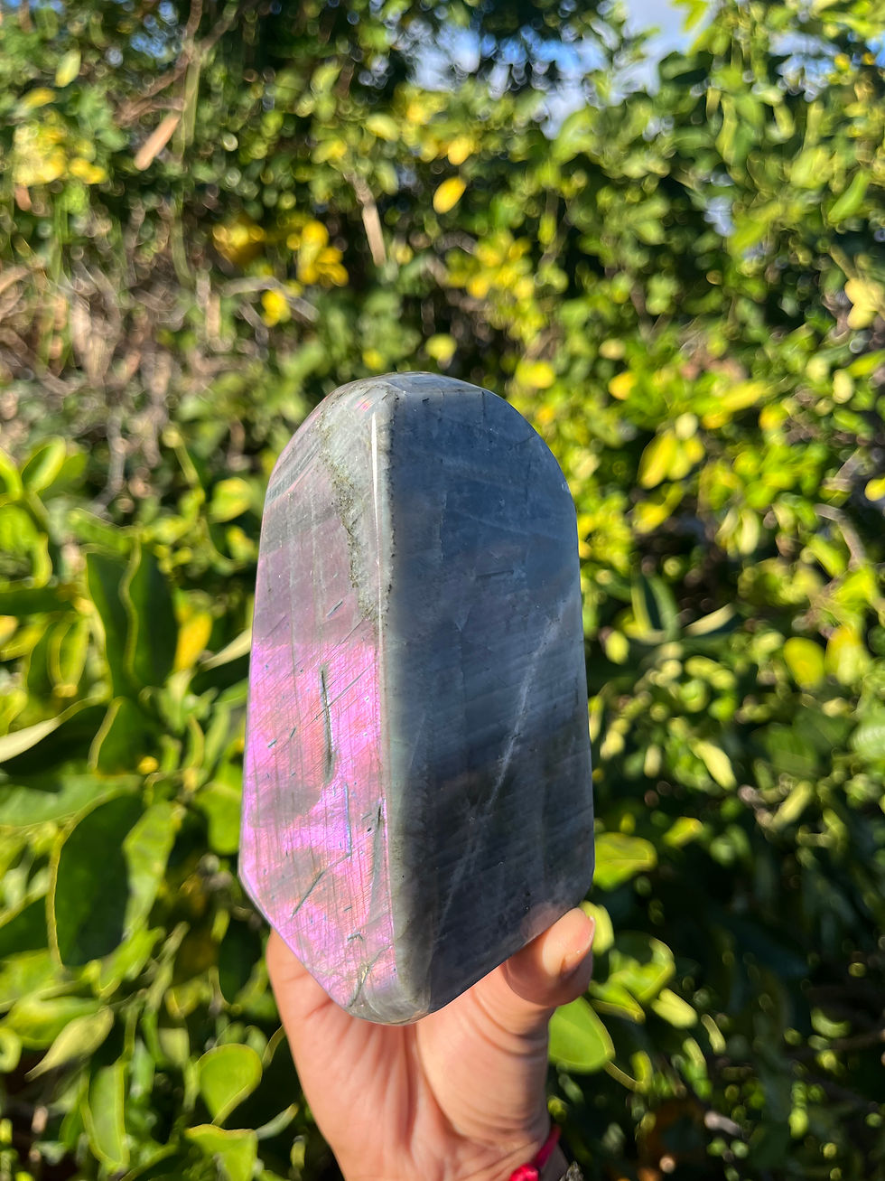 Thumbnail: Labradorite(with purple flashes) Freeform