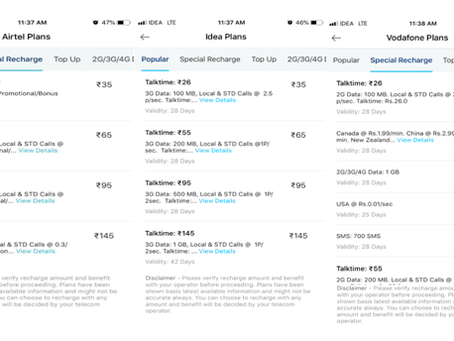Incoming Calls Are No More Free – Credits Airtel/ Idea/ Vodafone (Impact On Digital India And E-Governance Campaign)