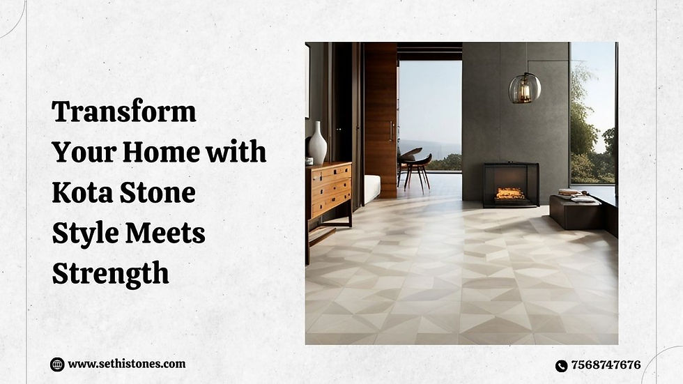 Kota stone for Home