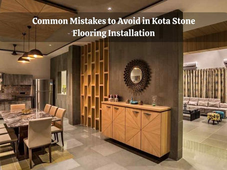 kota Stone flooring