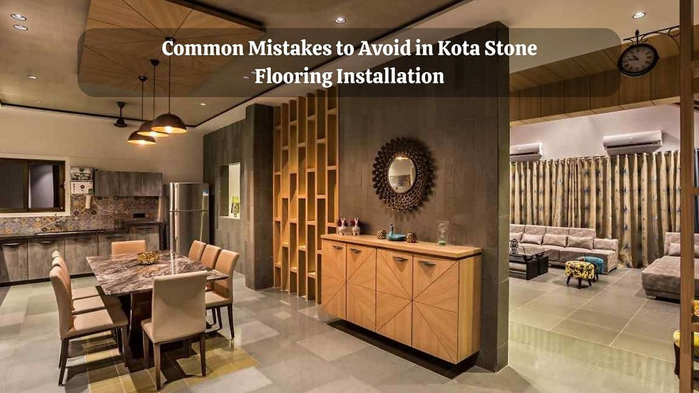 kota Stone flooring