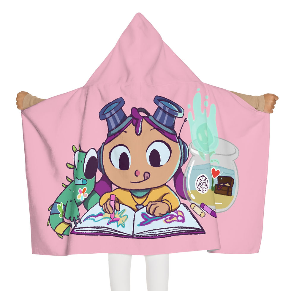 Mona Youth Hooded Towel