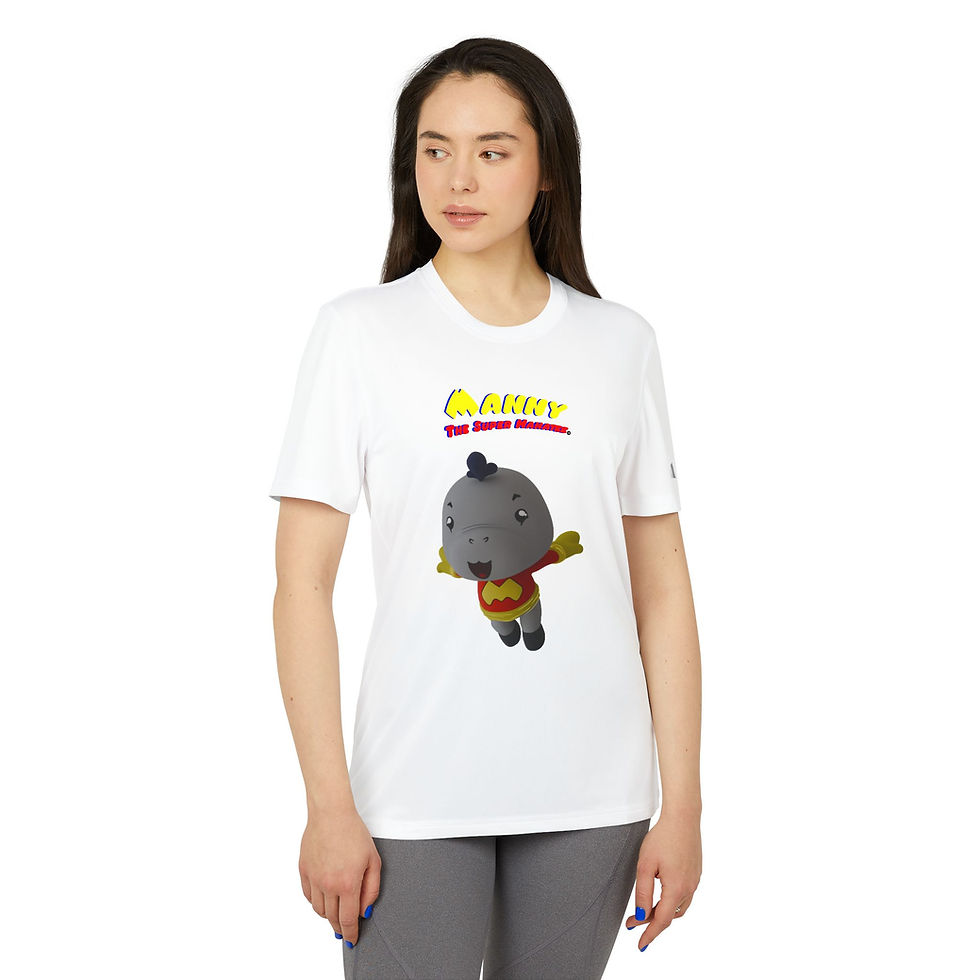 Miniatura: adidas® Manny Unisex Sport T-shirt 