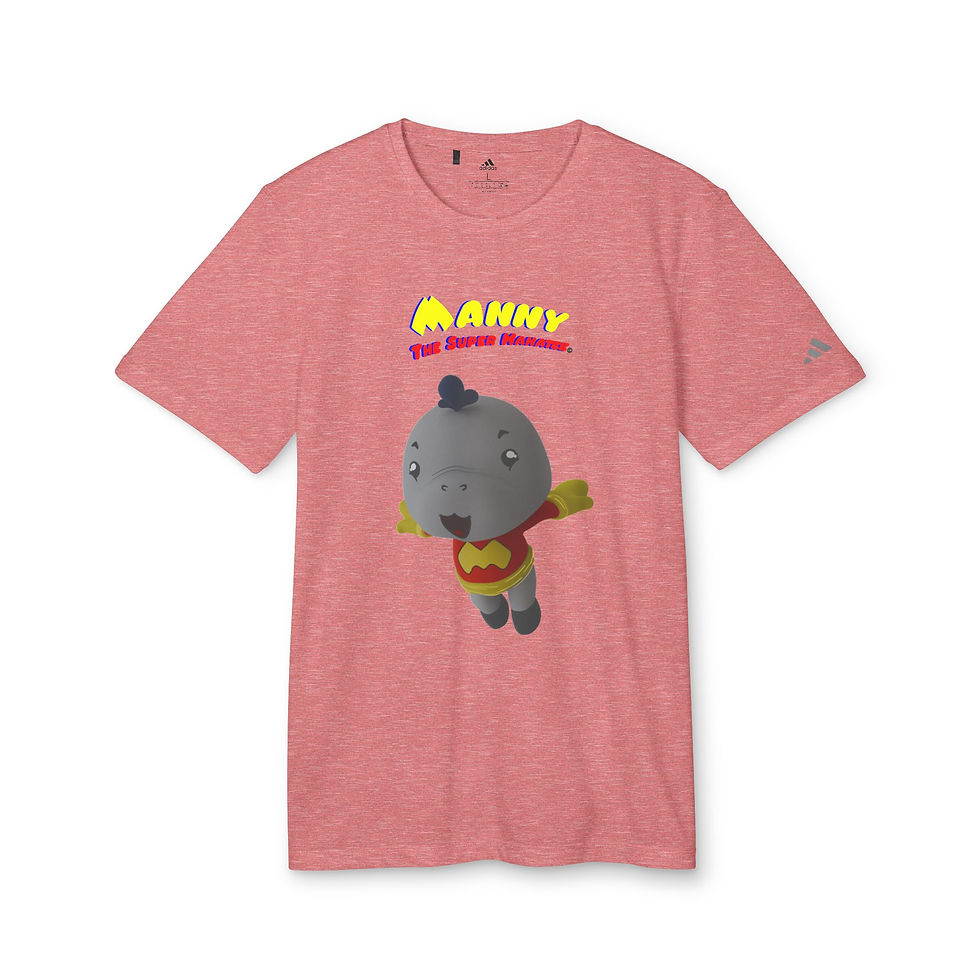 Miniatura: adidas® Manny Unisex Sport T-shirt 