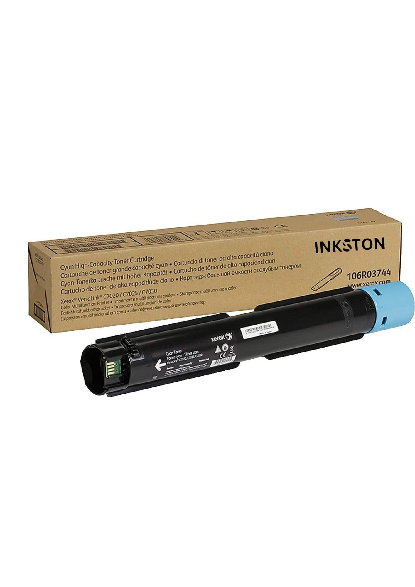 INKSTON C7025 cyan Toner Cartridge Compatible for Xerox Versalink C7020/C7025/C7