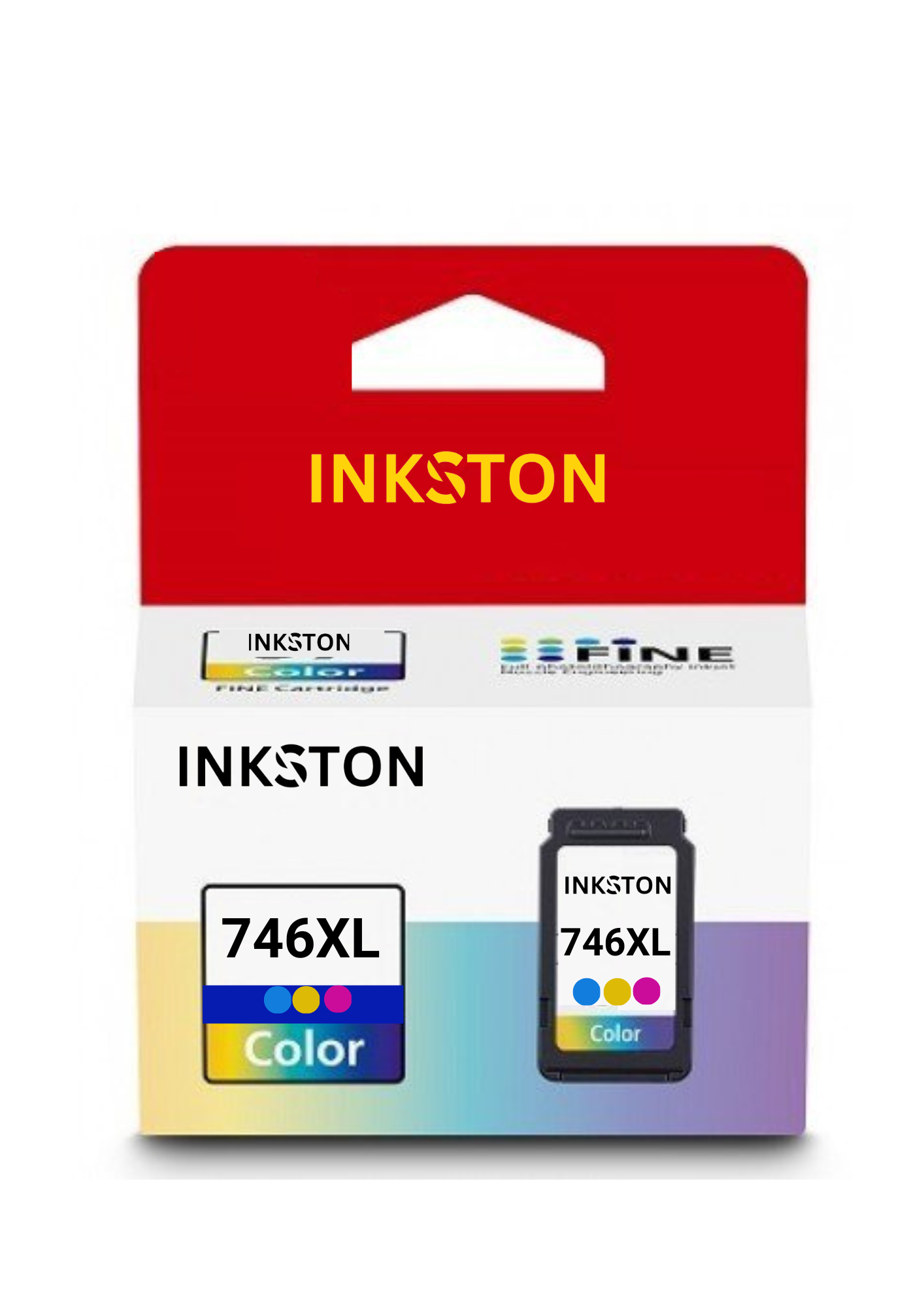 INKSTON 746XL Color Ink Cartridge