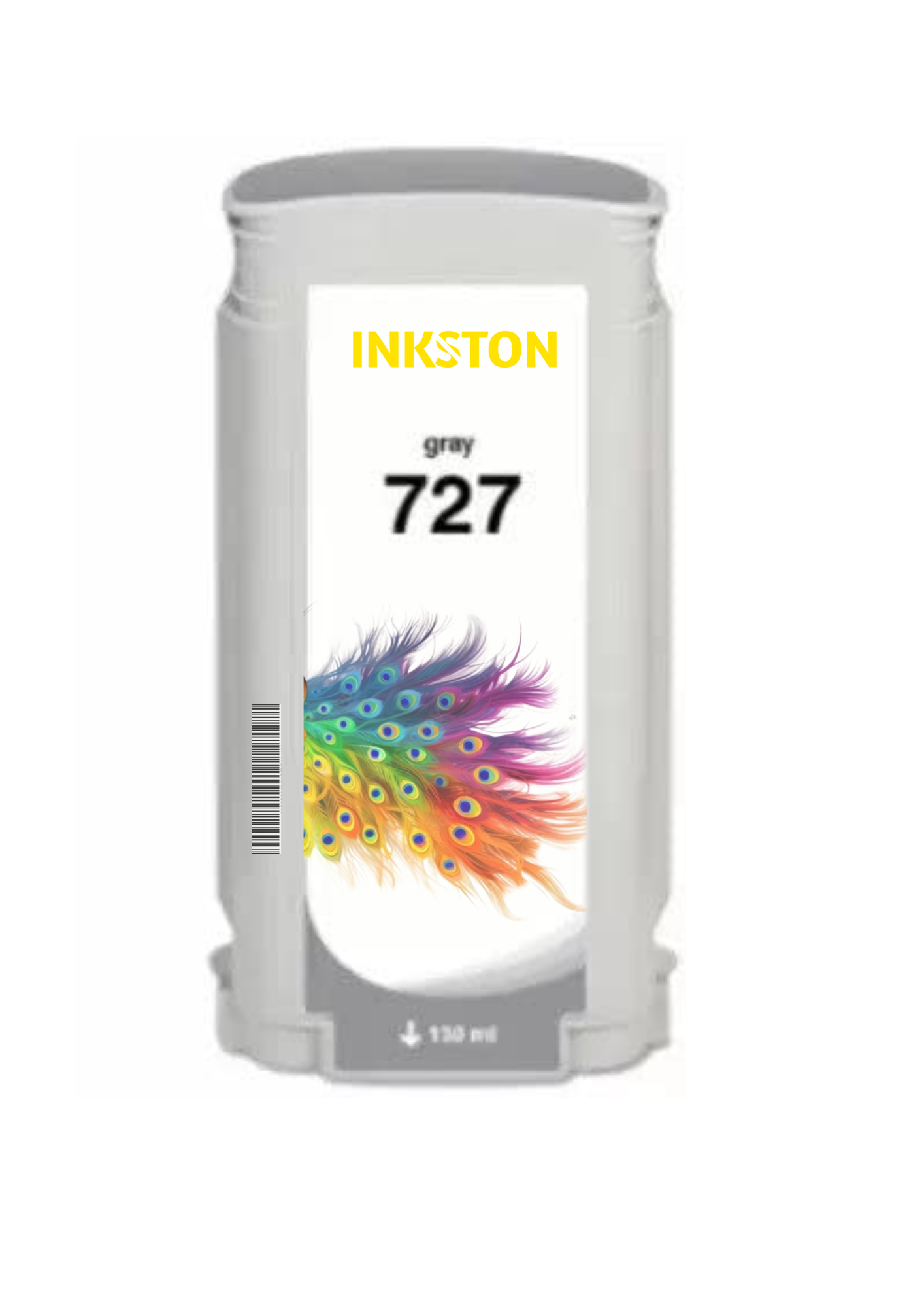 INKSTON 727 (130ML) Gray Ink Cartridge