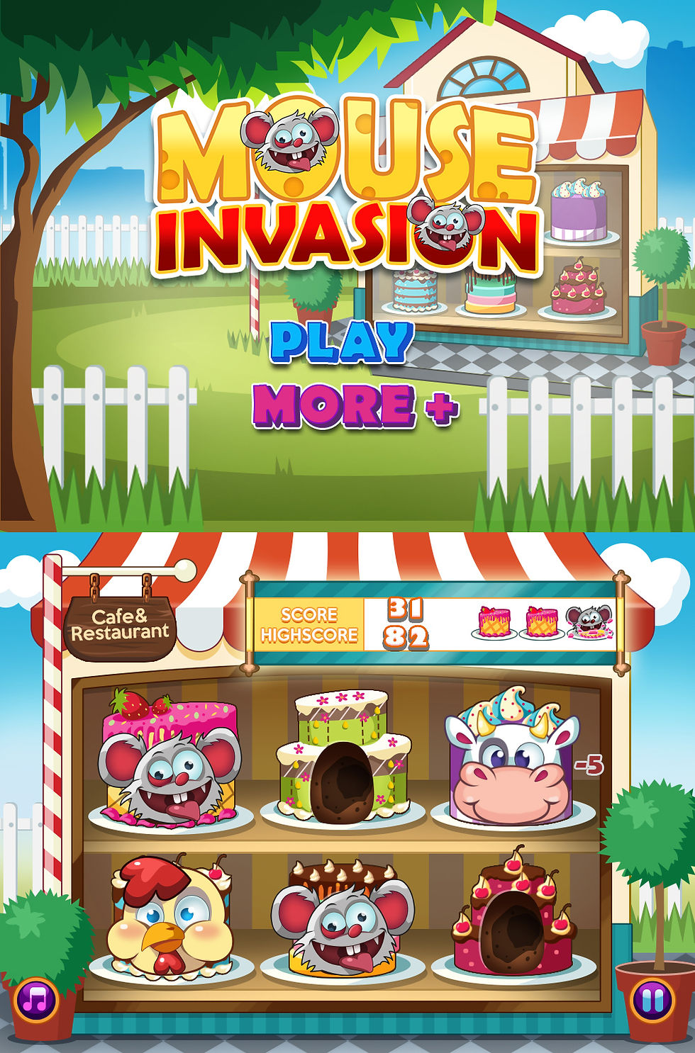 Mouse Invasion Game