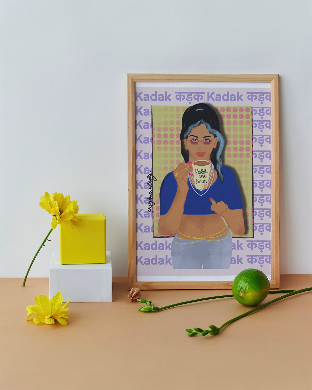 Brown and Proud Poster