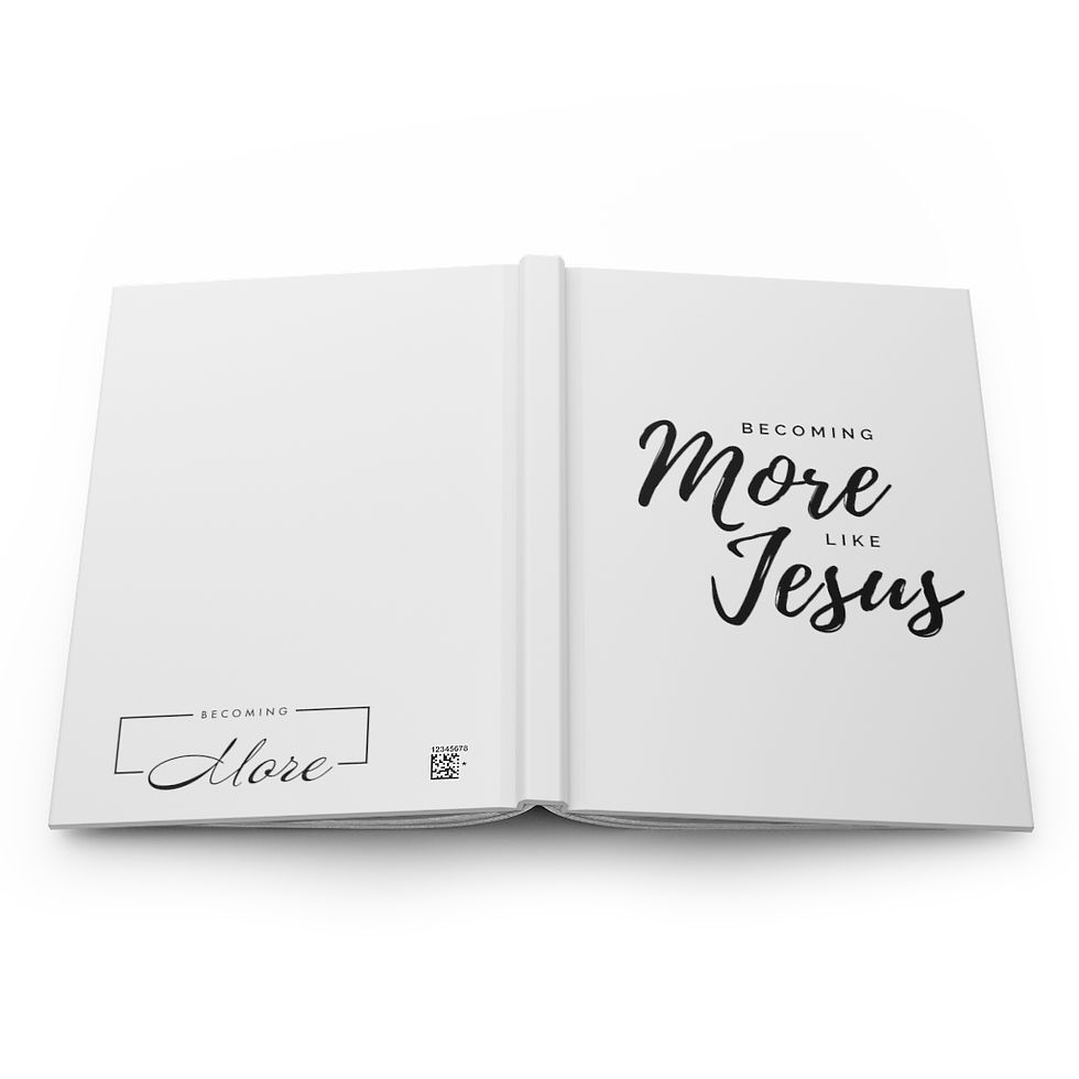 Thumbnail: More Jesus Hardcover Journal Matte