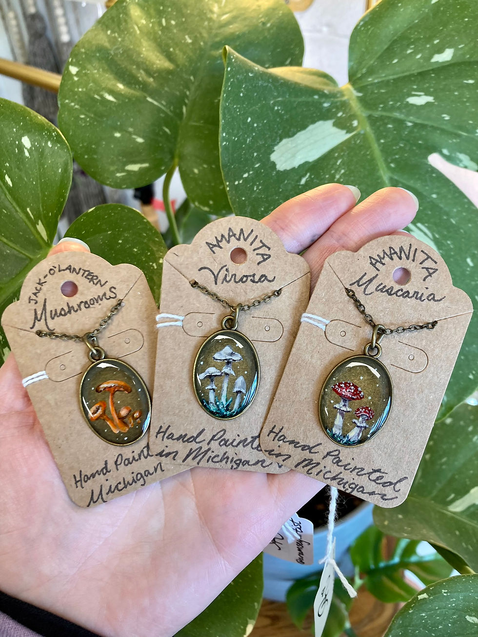 Painted Pendants
