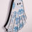 Thumbnail: Tattooed Ghostie Wooden Wall Hanging
