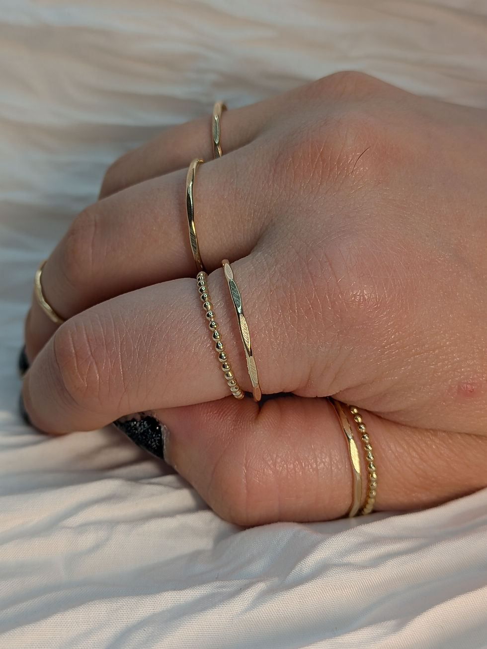 Thumbnail:  9ct Yellow Gold Facets Ring 