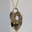 Thumbnail: Solid 9ct  Gold Bubble Heart Pendant