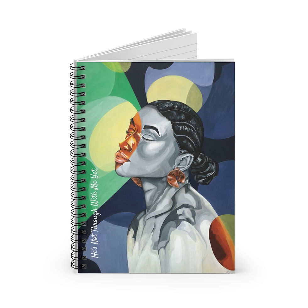 Thumbnail: He's Not Through Spiral Notebook - Ruled Line