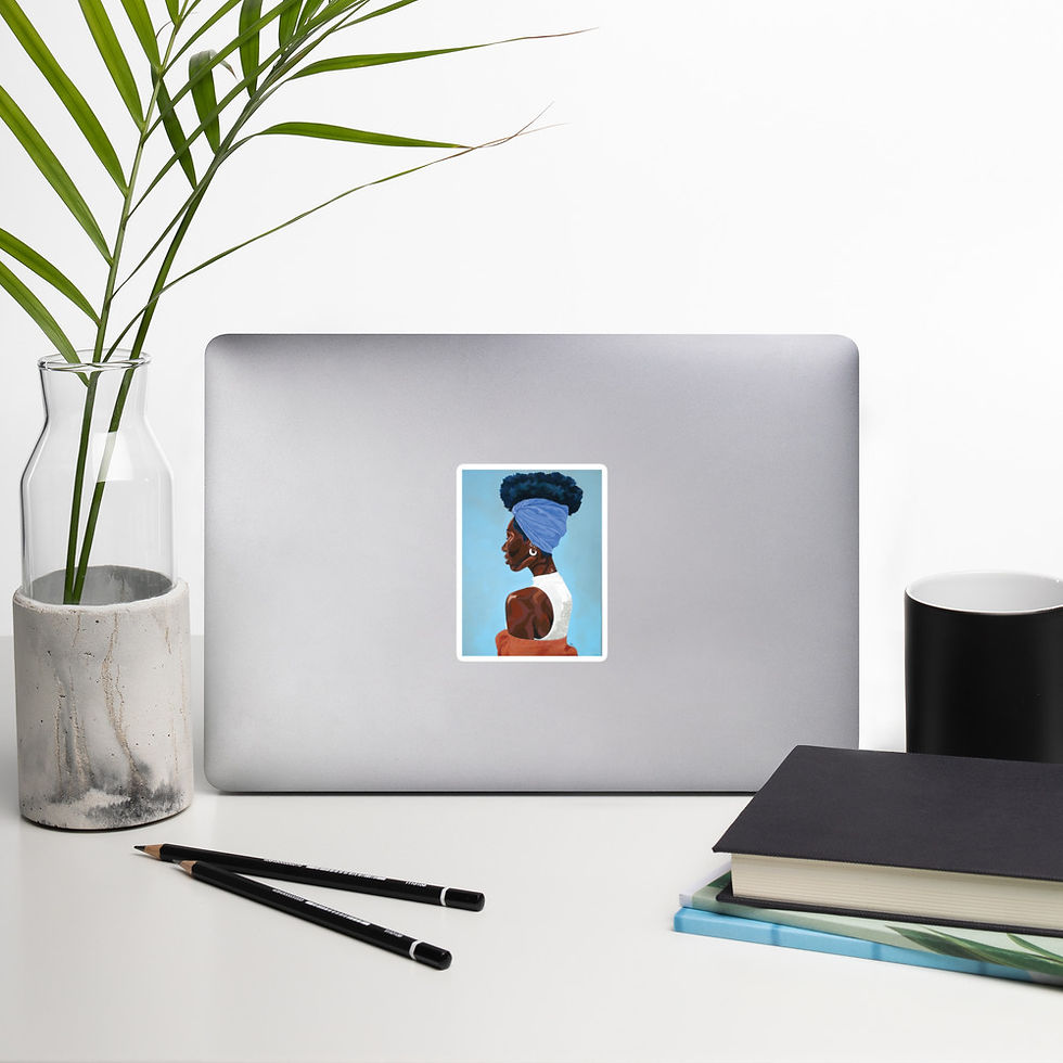 Thumbnail: Introspection Bubble-free stickers