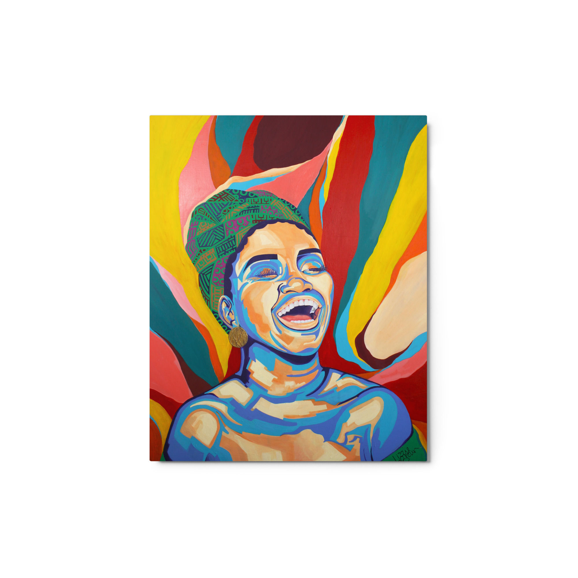 Unspeakable Joy Metal prints