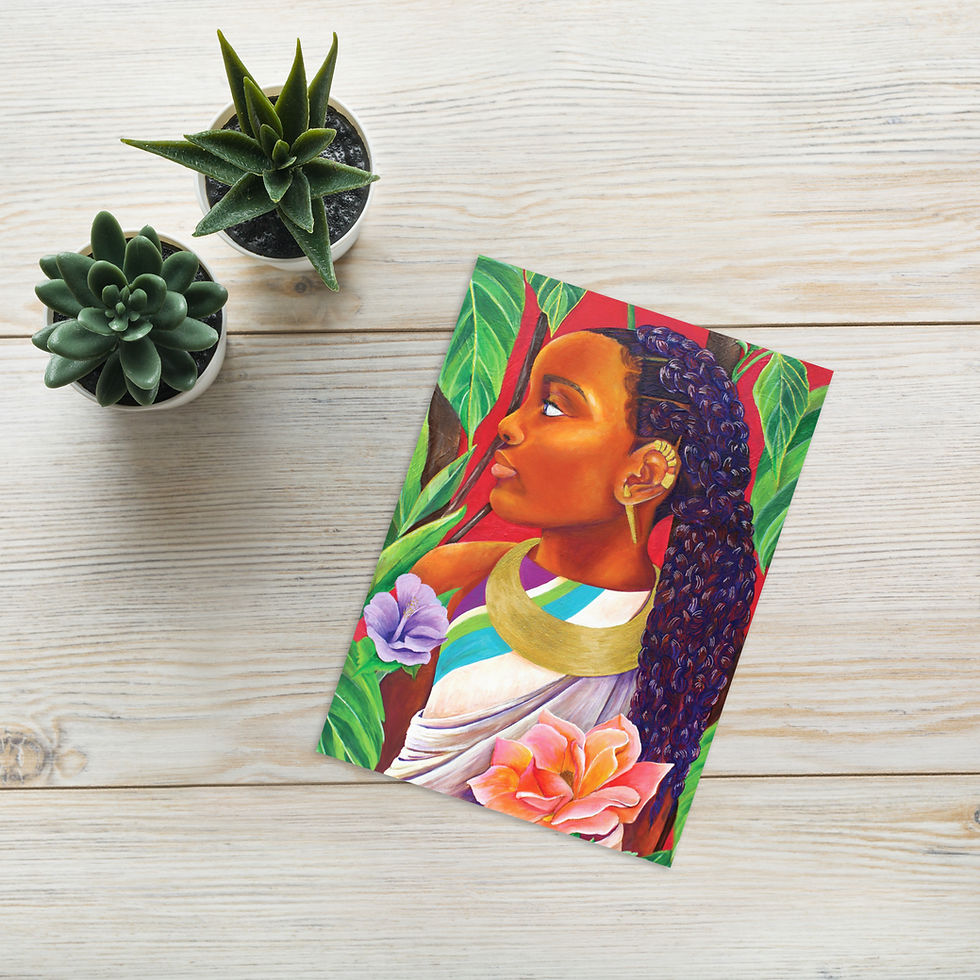 Thumbnail: Girded With Strength Greeting card