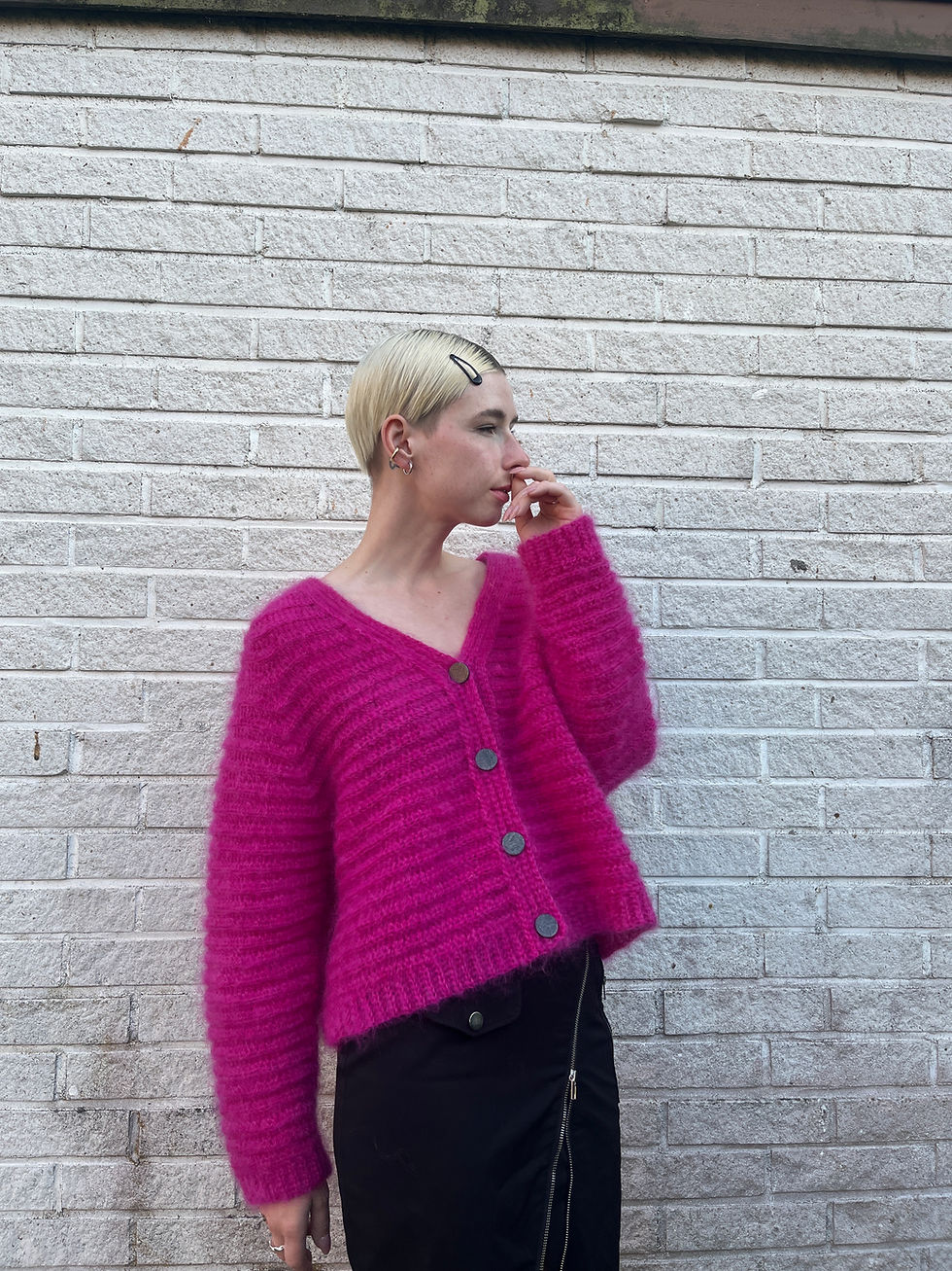 SPECIAL INTEREST CARDIGAN CROCHET PATTERN