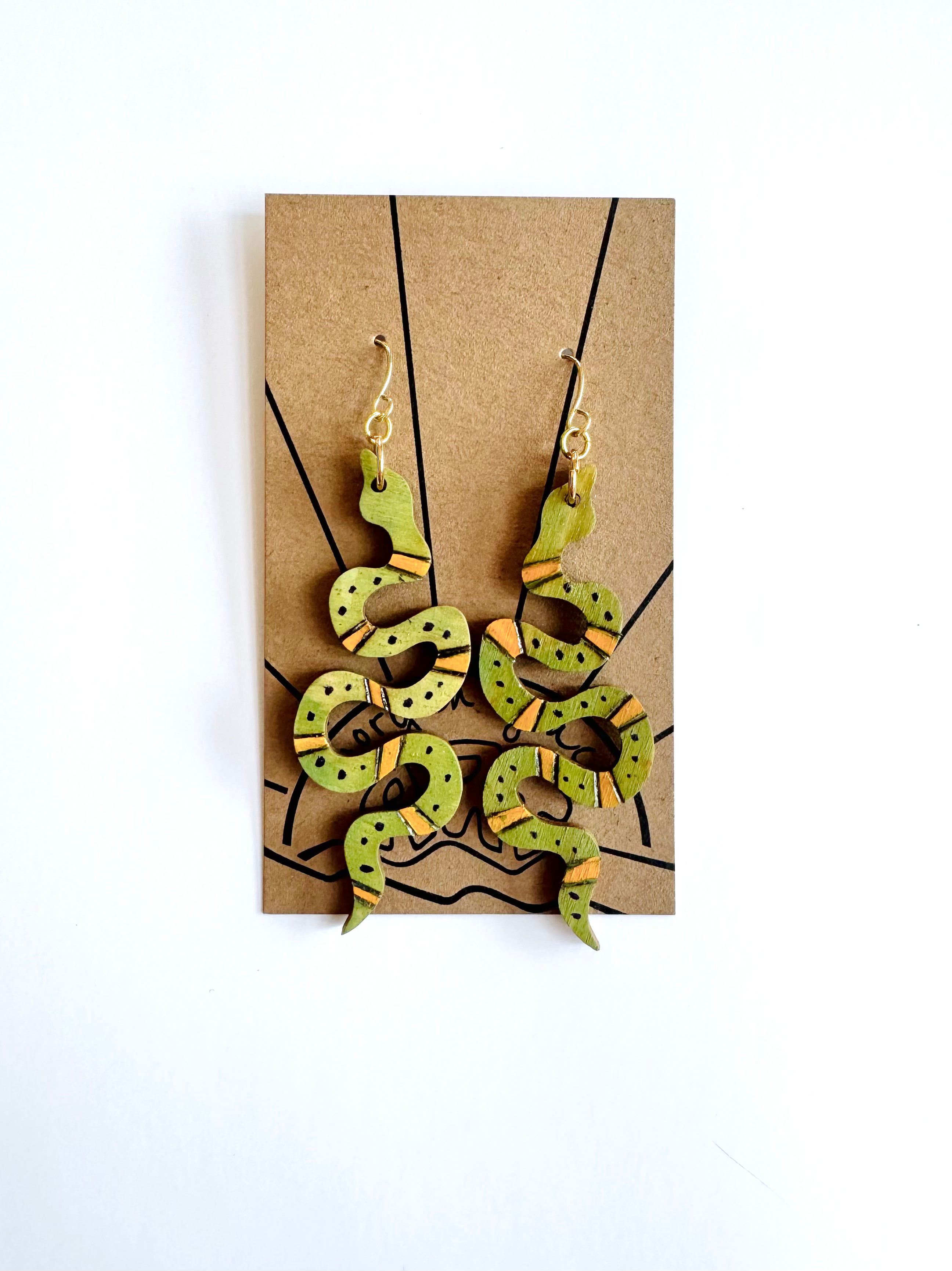 Green Snake Dangles