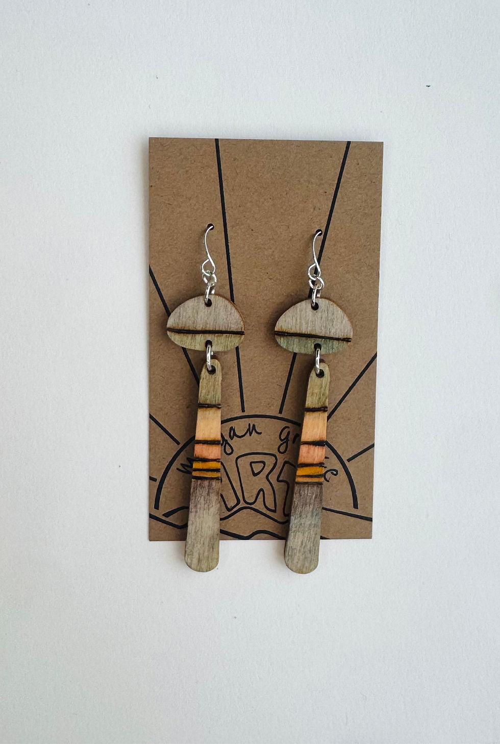Thumbnail: Abstract Dangle Earrings