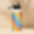 Sip & Slay – 32 oz stainless steel Pride water bottle with black lid and handle, featuring vibrant rainbow curved stripes.