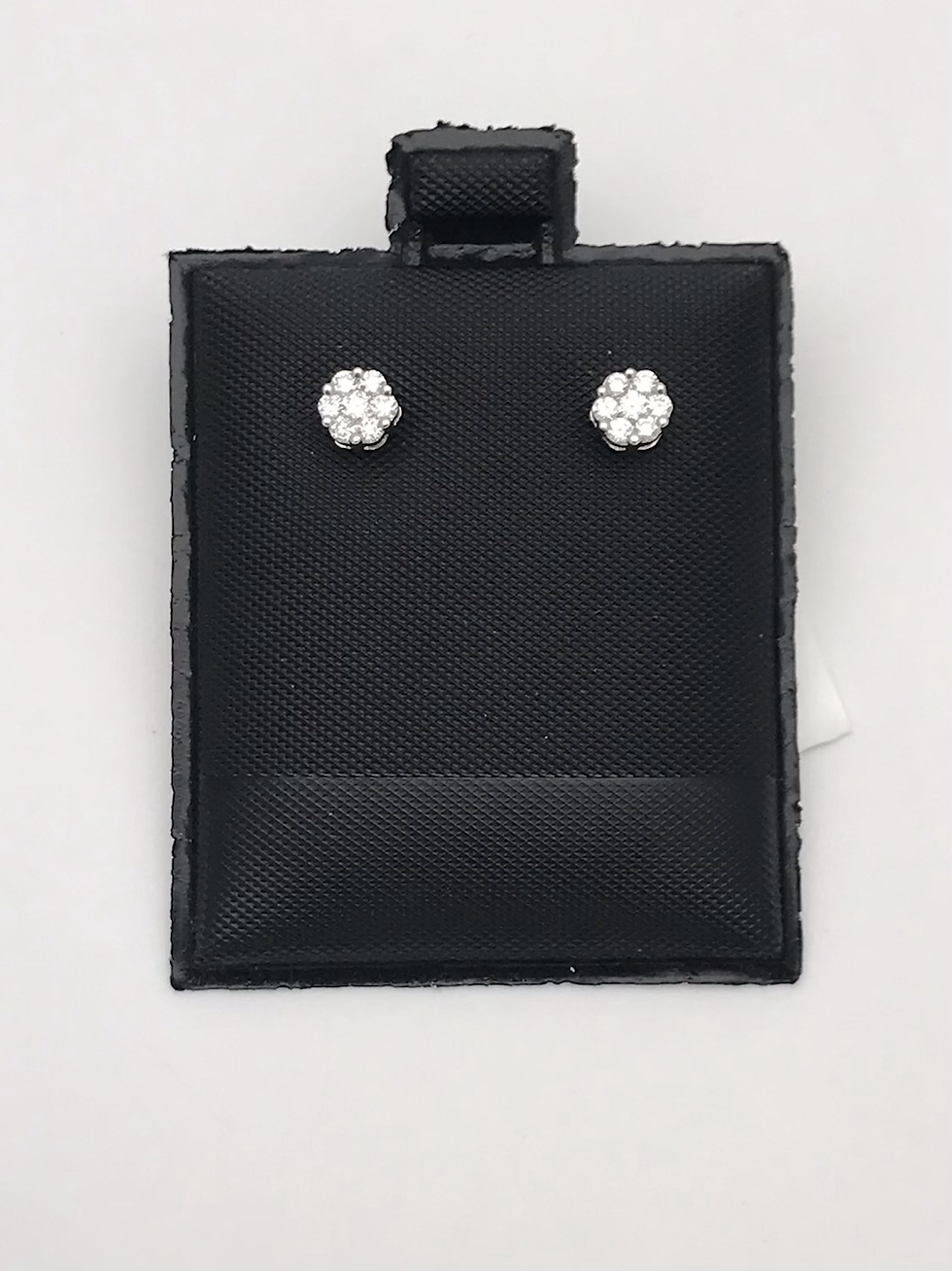 Thumbnail: 14kt White Gold 0.23pts(tw) Genuine Diamond Earrings 