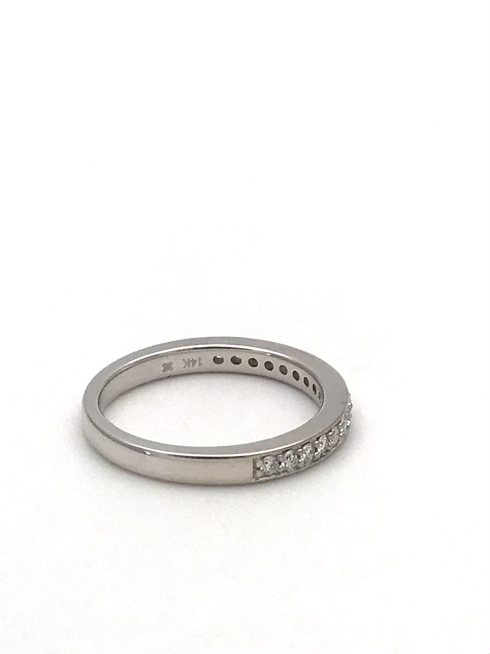 Thumbnail: 14kt White Gold 0.35ct(tw) Genuine Diamond Ring 7