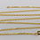 Thumbnail: 14kt/585 Yellow Gold Rolo Link Chain 18”