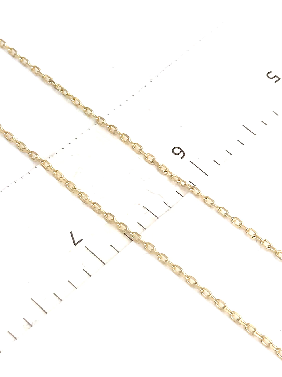 Thumbnail: 14kt/585 Yellow Gold Rolo Link Chain 18”