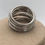 Thumbnail: David Yurman Sterling Silver .60pts(tw) Genuine Diamonds Crisscross Ring 6.25