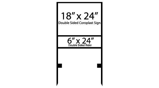 Thumbnail: Real Estate Frame with sign