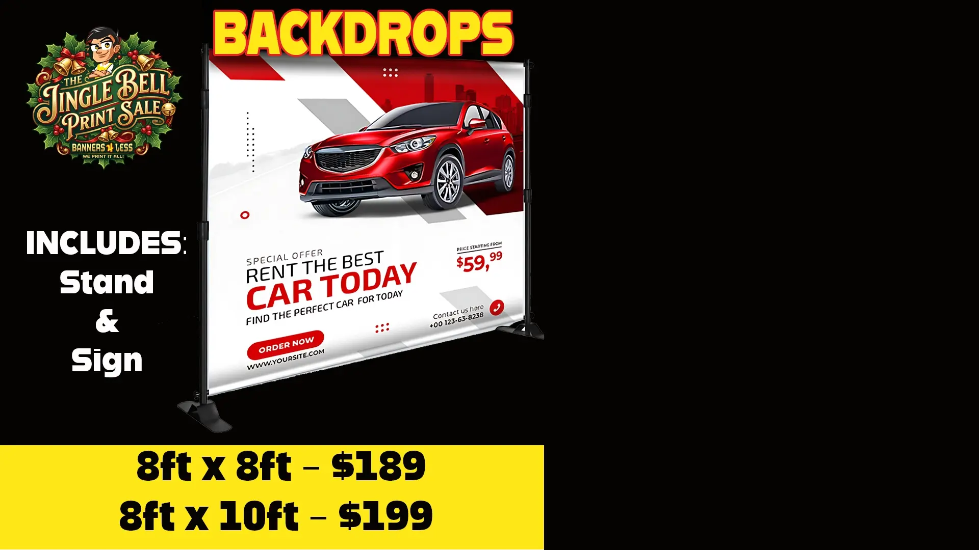 Backdrops Step and Repeat