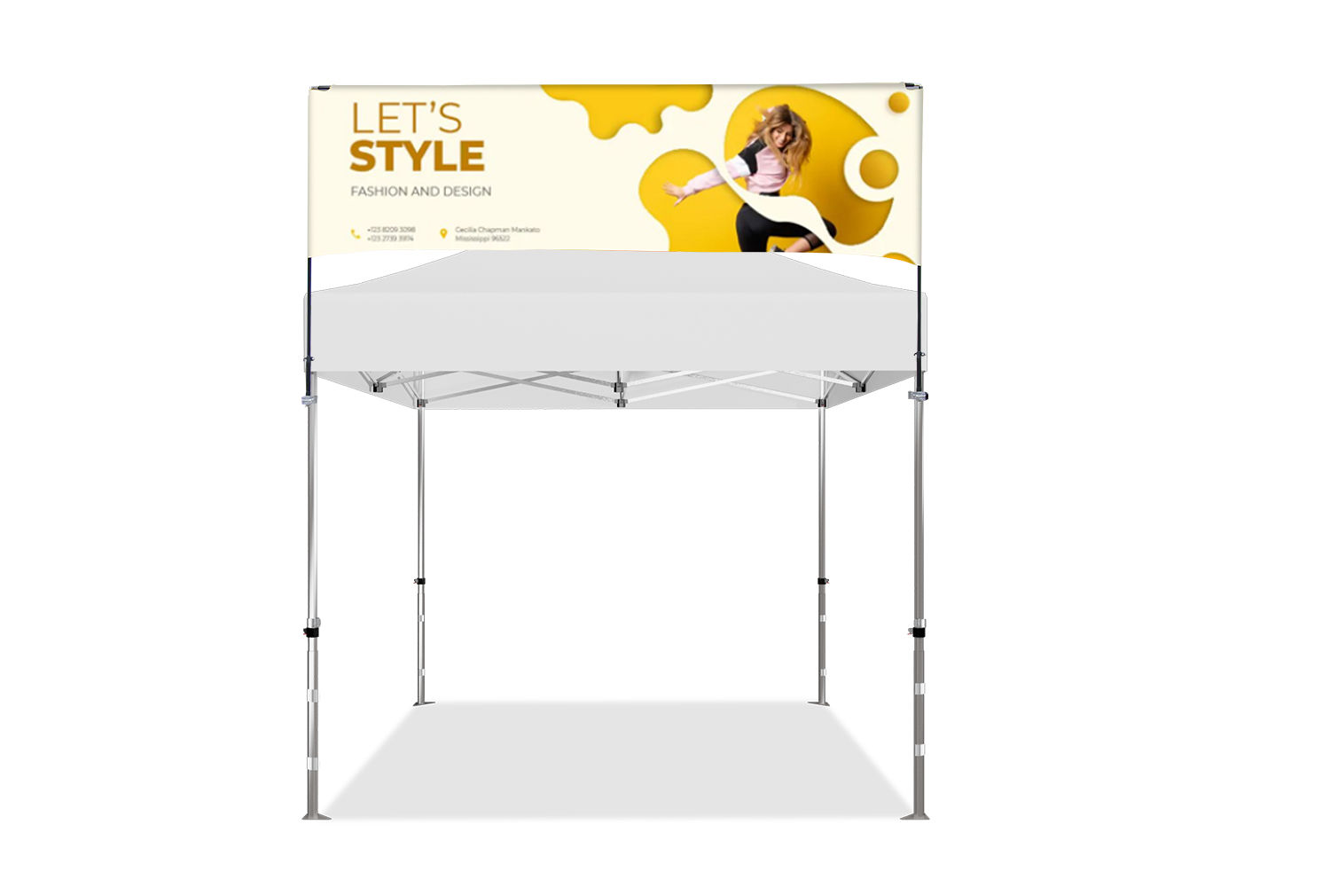 Square Tent Billboard Banner