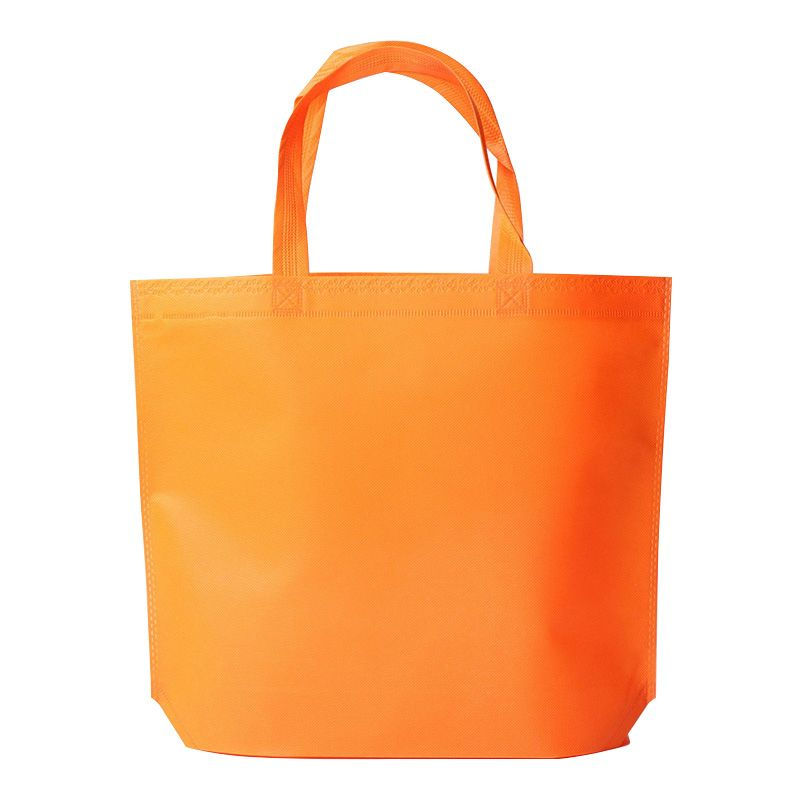 Thumbnail: Custom Reusable Non Woven Fabric Shopping Bag with Handle - 13"w x 10"h x 4"d