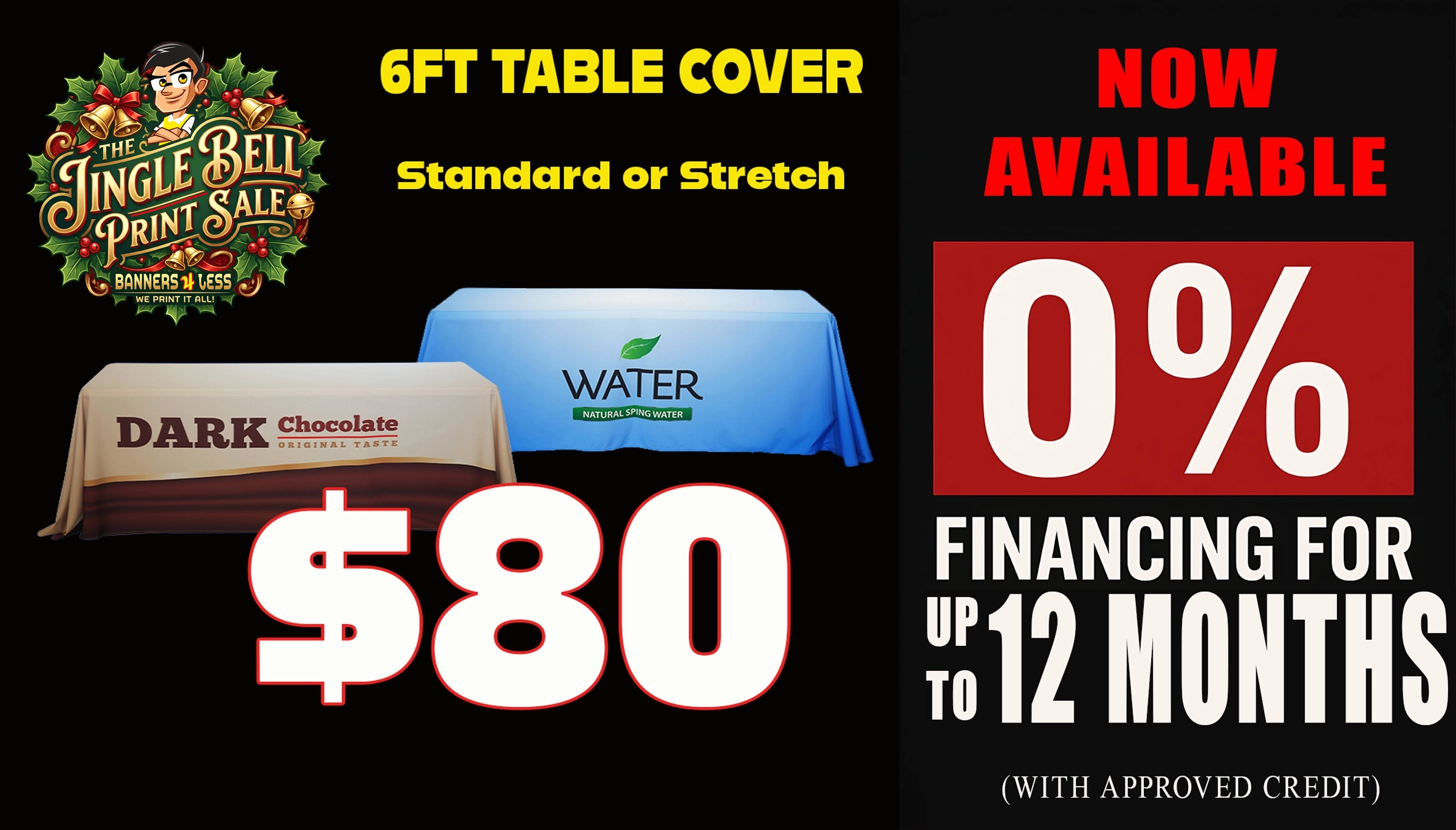 6ft Stretch Table Cover