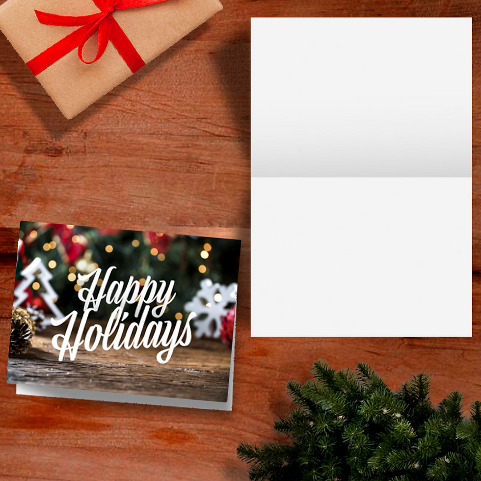 Thumbnail: Pre Designed Christmas Cards (7” x 10”)