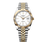 Thumbnail: Super Clone Rolex Datejust White And Yellow Gold