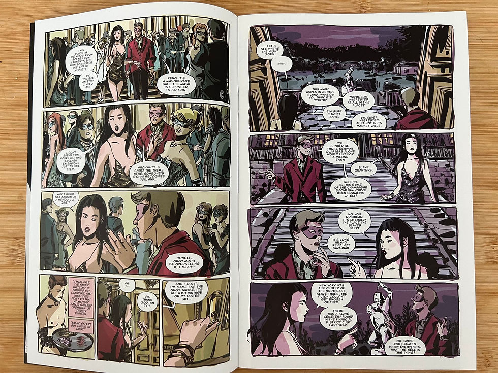 There’s Nothing There #1 Pages 2-3