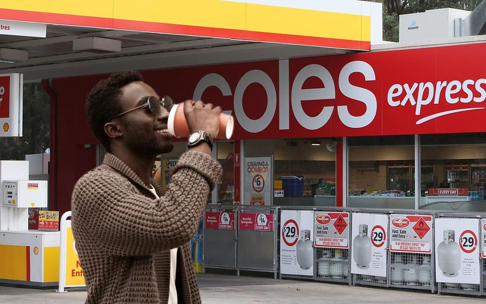 Coles Express Servos release New Coffee Machine Blend: 'Sanctimonious Poo Water'