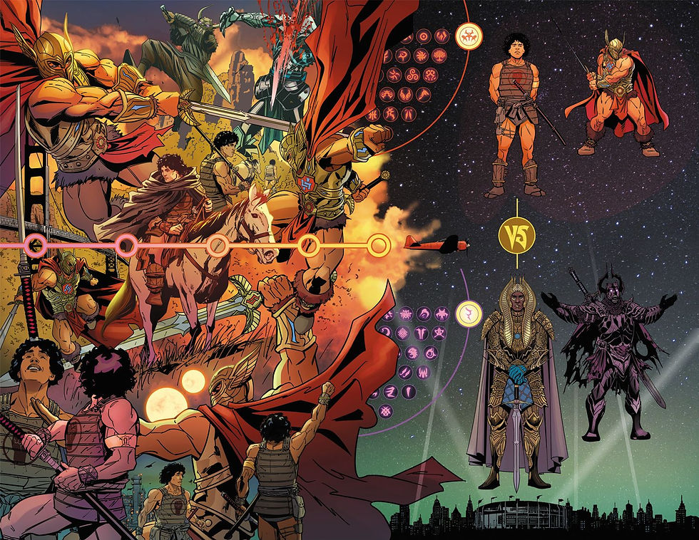 Blade Forger #1 Preview Art