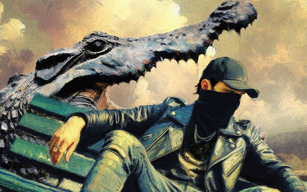 Crocodile Black #1 - Featured Image